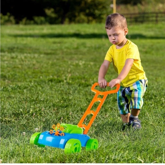 Bubble Lawn Mower Toddler Toy - Picture 2 of 8